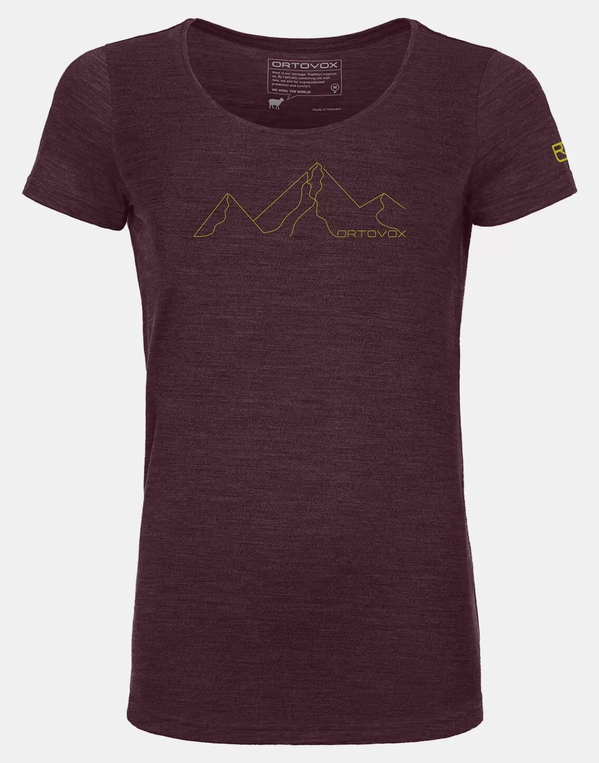 ORTOVOX 150 COOL MOUNTAIN FACE TS W darkwineblend Online
