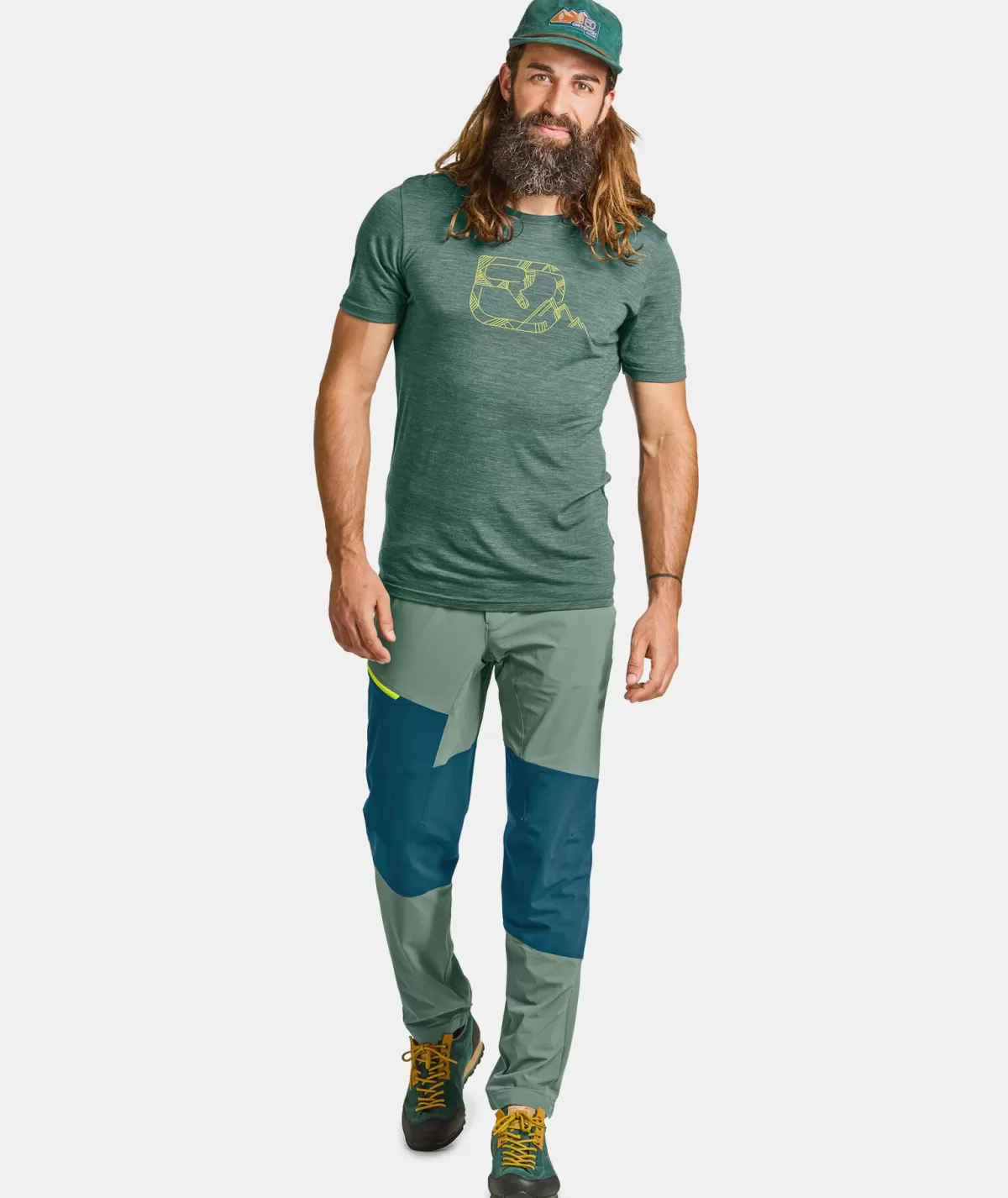ORTOVOX 120 COOL TEC MTN LOGO TS M petrolblue Store