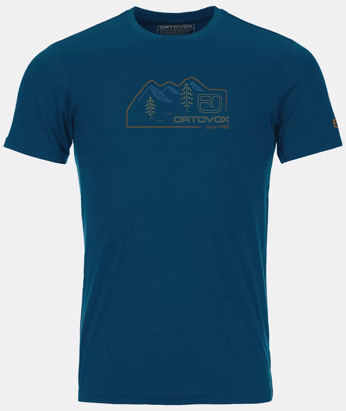 ORTOVOX 140 COOL VINTAGE BADGE TS M petrolblue Cheap