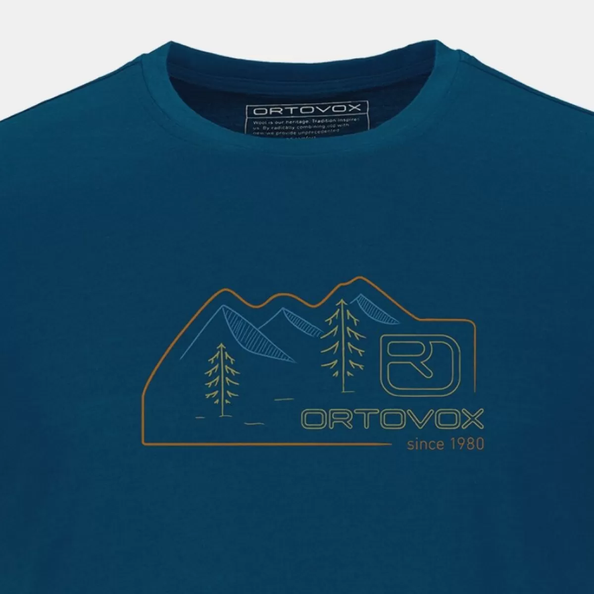 ORTOVOX 140 COOL VINTAGE BADGE TS M petrolblue Cheap