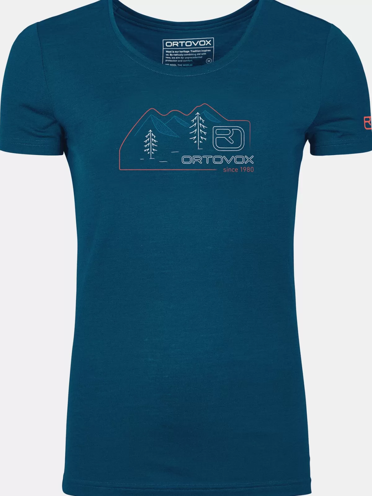 ORTOVOX 140 COOL VINTAGE BADGE TS W petrolblue Store