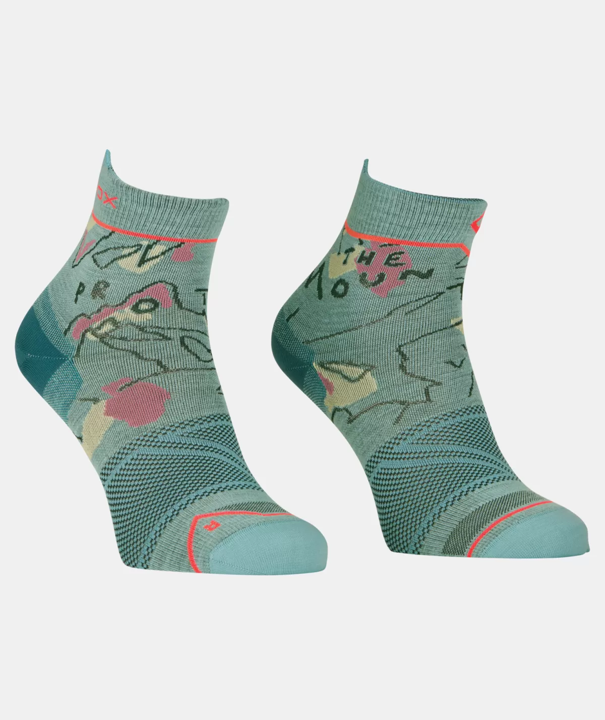 ORTOVOX ALPINE LIGHT QUARTER SOCKS W icewaterfall Best