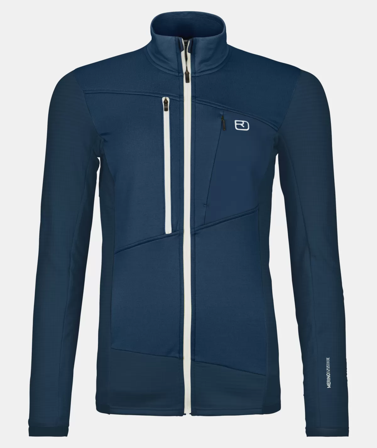 ORTOVOX FLEECE GRID JACKET W deepocean Outlet