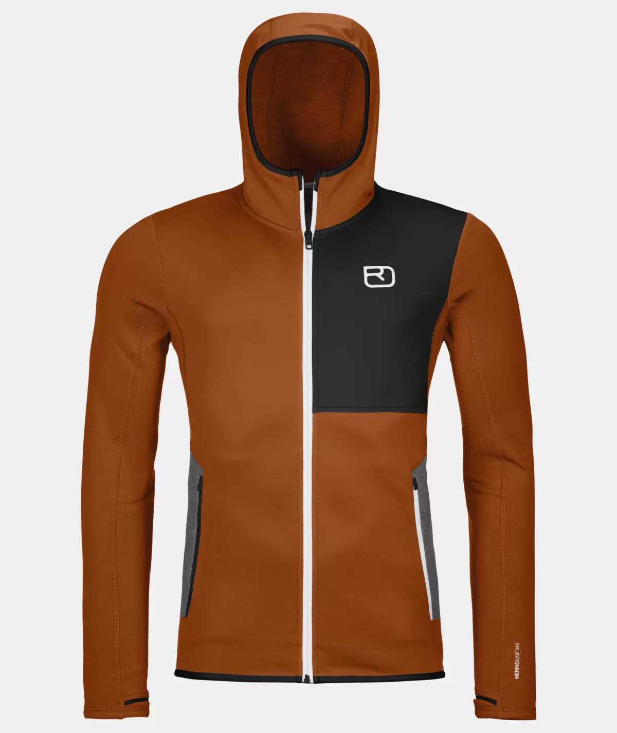 ORTOVOX FLEECE HOODY M bristlebrown Hot