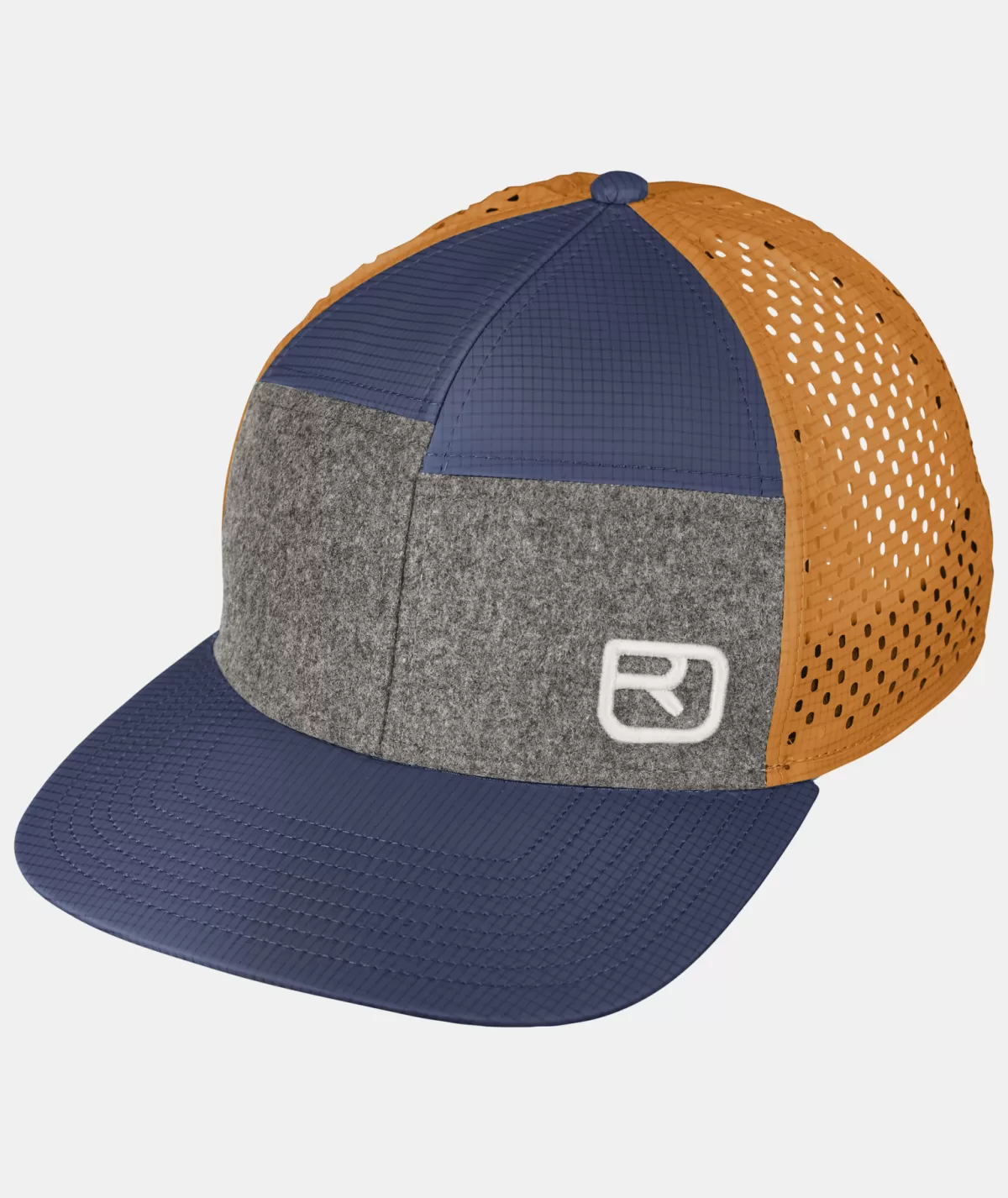 ORTOVOX LOGO AIR TRUCKER CAP deepocean New