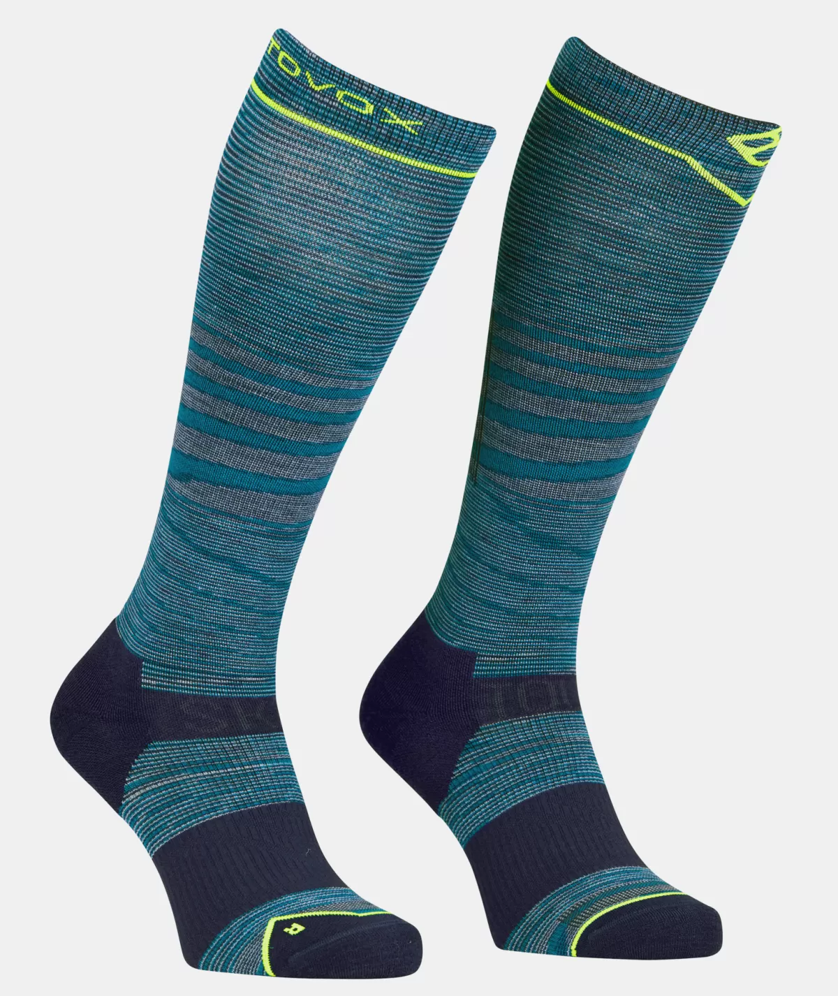 ORTOVOX SKI TOUR LT COMP LONG SOCKS M petrolblueblend Best